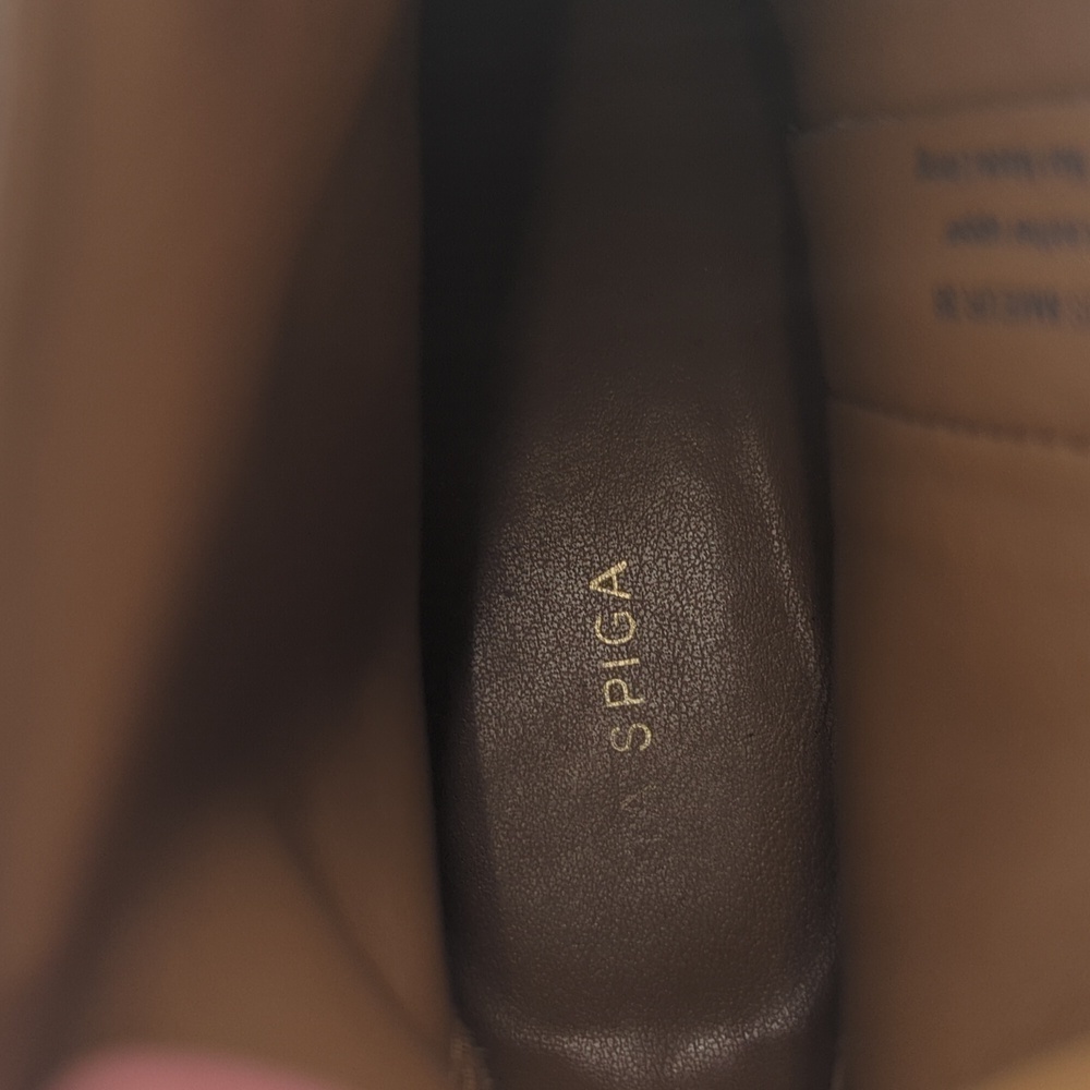 Via Spiga Tan Ankle Boots - Picture 8 of 13